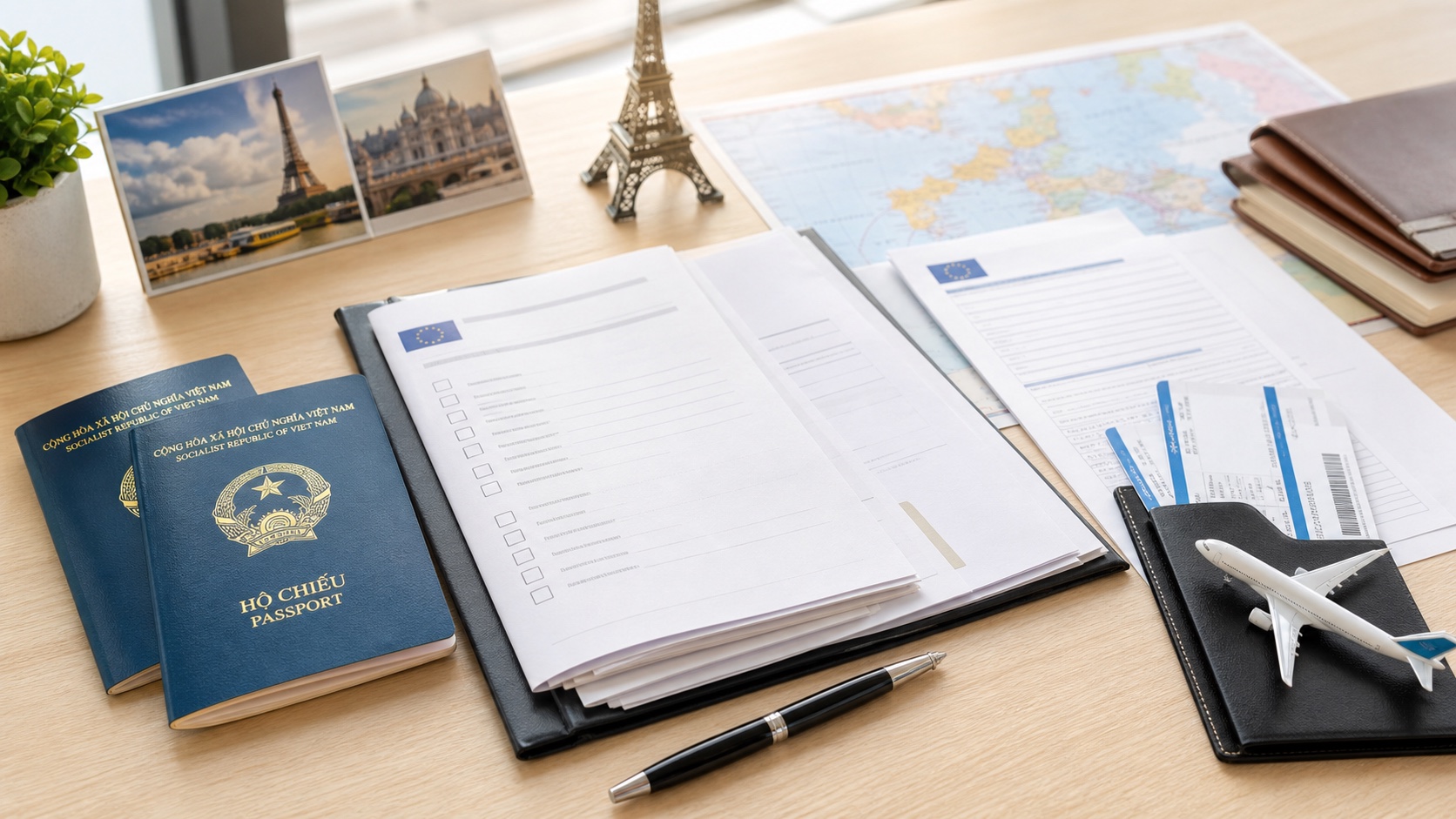 Visa Schengen mùa cao điểm: Kinh nghiệm chuẩn bị hồ sơ cho gia đình