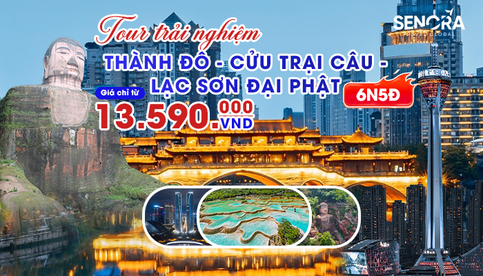 HÀ NỘI - THÀNH ĐÔ- CỬU TRẠI CÂU- CÔNG VIÊN GẤU TRÚC – LẠC SƠN ĐẠI PHẬT 6N5Đ